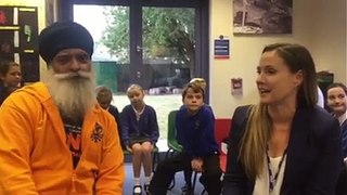 Khalsa Aid--Great to see schools in the UK choosing Khalsa Aid as their charity !!