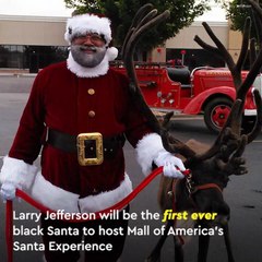 Meet the First Black Santa Making Mall of America History