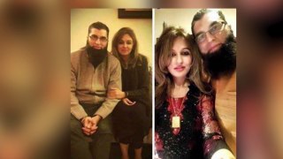 Junaid Jamshed WITH WIFE