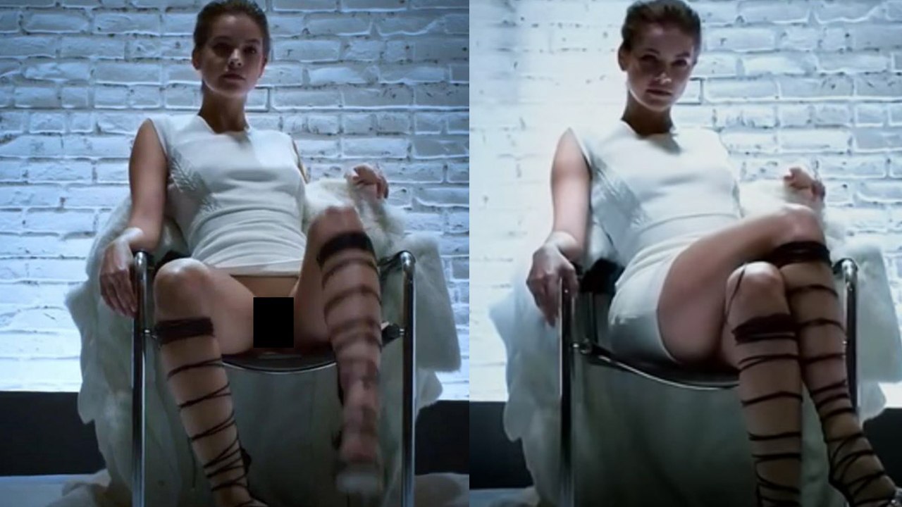 Barbara Palvin Flashes Crotch in LOVE Advent Calendar Photoshoot