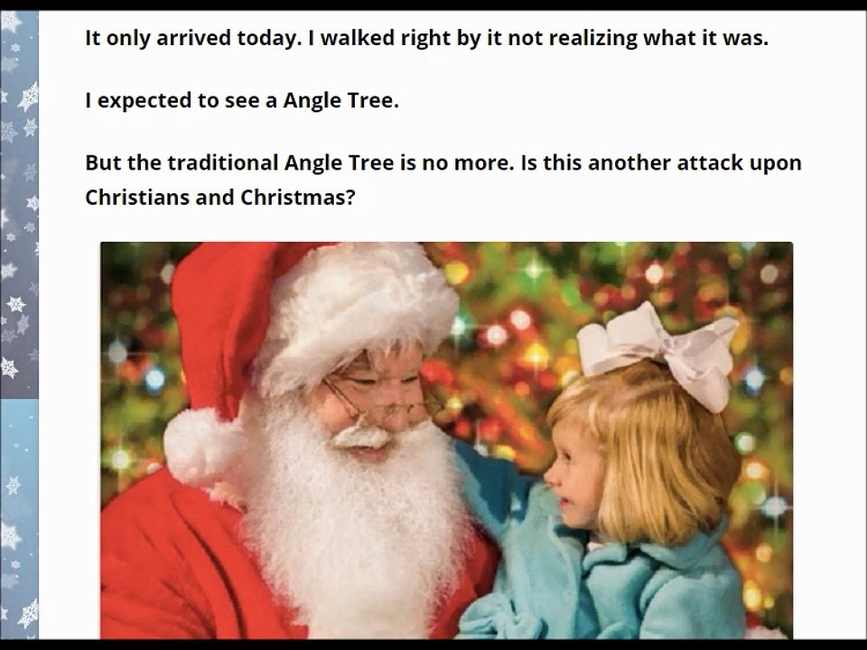 Scrooge! SD, Watertown Wal-Mart store remove ‘Angel Trees’