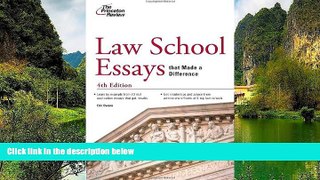 Online Princeton Review Law School Essays that Made a Difference, 4th Edition (Graduate School
