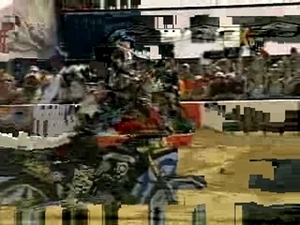 Moto cross - double backflip