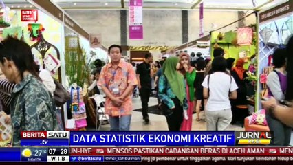 Bekraf dan BPS Rilis Data Statistik Ekonomi Kreatif 2016
