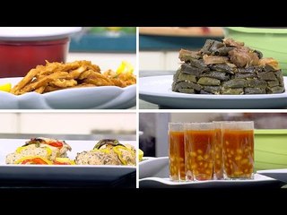ورق عنب بالريش - سبيط مقلي ووصفات أخرى | الشيف الحلقة كاملة