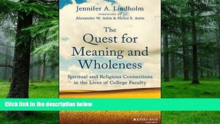 PDF Jennifer A. Lindholm The Quest for Meaning and Wholeness: Spiritual and Religious Connections