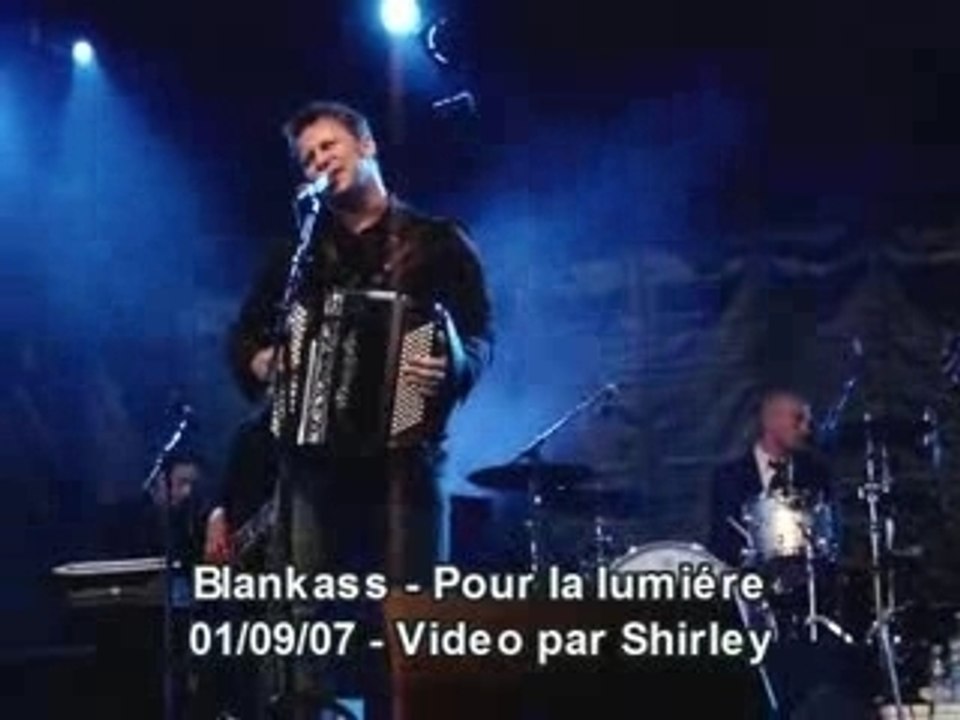 Blankass pour la lumiere