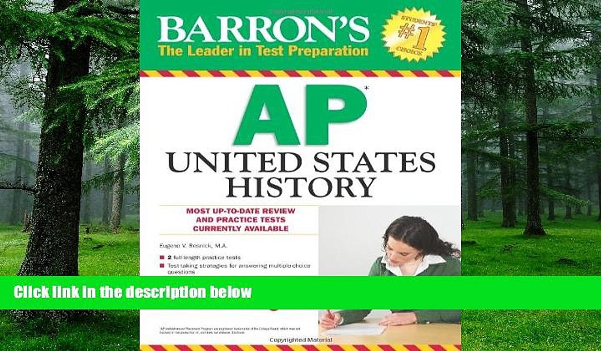Buy  Barron s AP United States History Eugene V. Resnick M.A.  Full Book