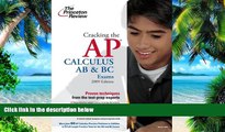 Buy  Cracking the AP Calculus AB   BC Exams, 2009 Edition (College Test Preparation) David S.