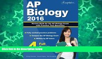Online Inc. Accepted AP Biology 2016: Review Book for AP Biology Exam with Practice Test Questions