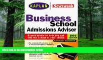 Pre Order Kaplan Newsweek Business School Admissions Adviser 1999 Kaplan On CD