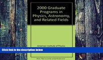 Pre Order 2000 Graduate Programs in Physics, Astronomy, and Related Fields  mp3