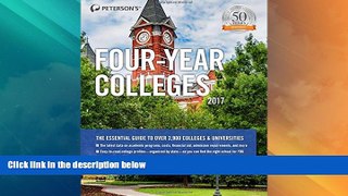 Best Price Four-Year Colleges 2017 (Peterson s Four-Year Colleges) Peterson s On Audio