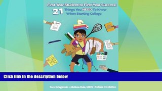 Price First Year Student to First Year Success: 21 Things You NEED to Know When Starting College