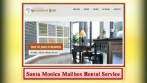 Santa Monica Mailbox Rental Service