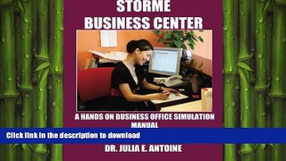 Hardcover Storme Business Center: A Business Office Simulation Full Book