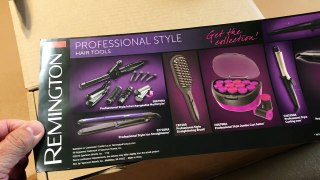 Remington CB7400NA Professional Style Hair Straightening Brush Simple Unboxing
