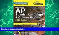 Buy Princeton Review Cracking the AP Spanish Language   Culture Exam with Audio CD, 2015 Edition