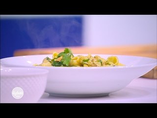 مكرونة بالثوم بالجبنة | هشام السيد