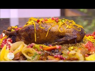 بط بالفريك والرمان | الشيف أسامة السيد