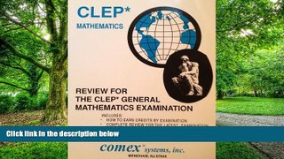 Buy NOW  Review for the Clep General Mathematics Examination Michael O Donnell  Book