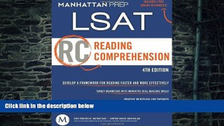 Buy  Reading Comprehension: LSAT Strategy Guide, 4th Edition Manhattan Prep  Book