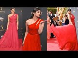 Red Hot! Priyanka Chopra Steals The Show At Emmys 2016