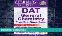 PDF  Sterling DAT General Chemistry Practice Questions: High Yield DAT General Chemistry Questions