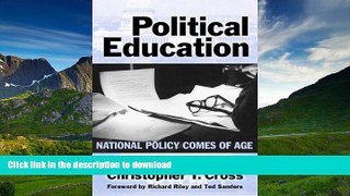 READ Political Education: National Policy Comes of Age On Book