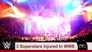 Backstage News On 3 Injured WWE Superstars