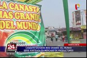Canasta navideña más grande del mundo está valorizada en más de 50 mil soles