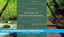 BEST PDF  Lectures on Antitrust Economics (Cairoli Lectures) BOOK ONLINE