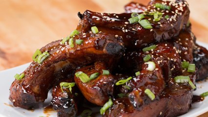 Deep-Fried Sticky Ribs