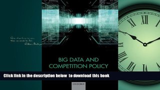 Buy Maurice Stucke Big Data and Competition Policy Epub Download Epub