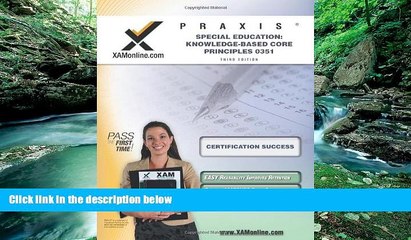 Online Sharon Wynne Praxis Special Education: Knowledge-Based Core Principles 0351 Teacher