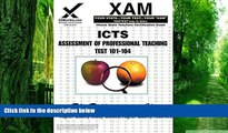 Buy  ICTS Apt Assessment of Professional Teaching Test 101-104 Sharon Wynne  Full Book