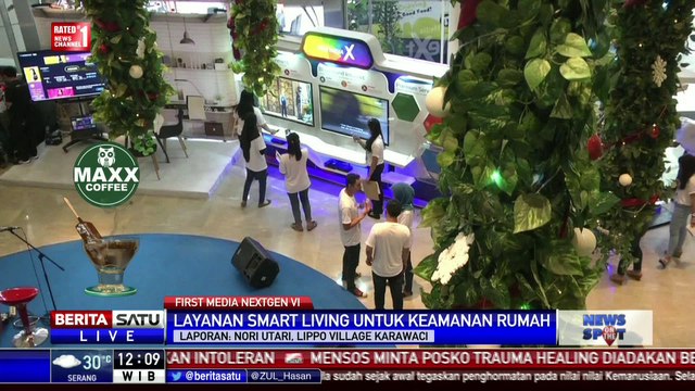 Bermacam Produk Unggulan First Media Ramaikan Lippo Village Karawaci