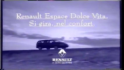 renault espace dolce vita spot (1994)