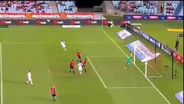 Besart Berisha Second Goal - Western Sydney Wanderers vs Melbourne Victory 0-2 A-League 10-12-2016