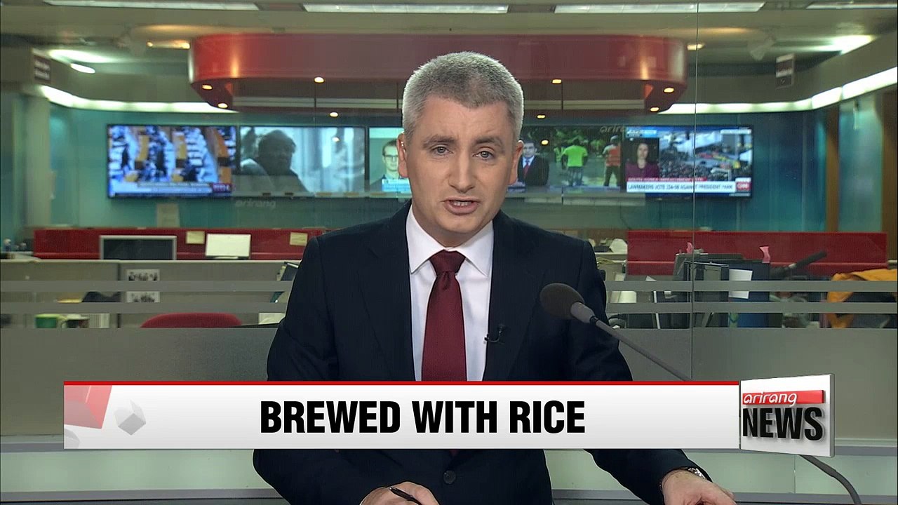 Korean researchers develop rice beer, giving local farmers a boost