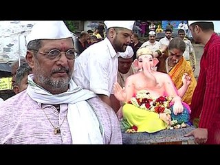 Nana Patekar Ganpati Visarjan 2016