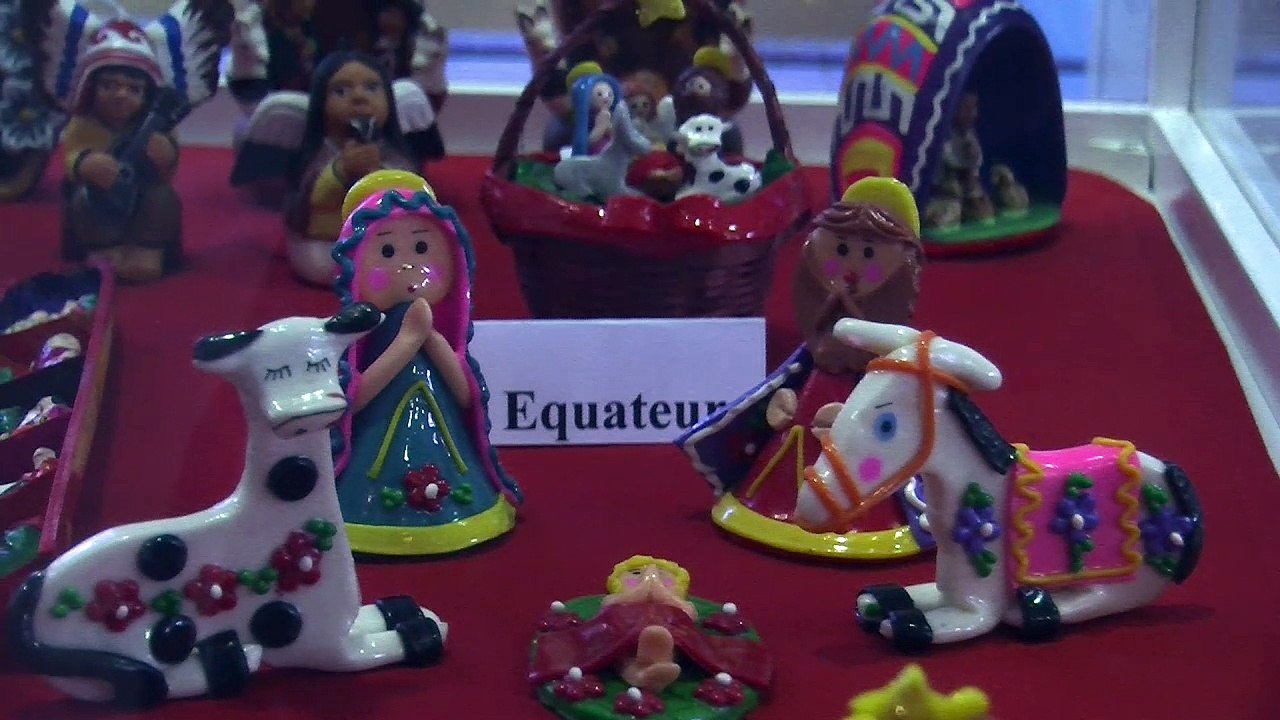 D!CI TV : Exposition de crèches du monde à l’office de tourisme de Laragne.