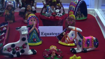 D!CI TV : Exposition de crèches du monde à l’office de tourisme de Laragne.