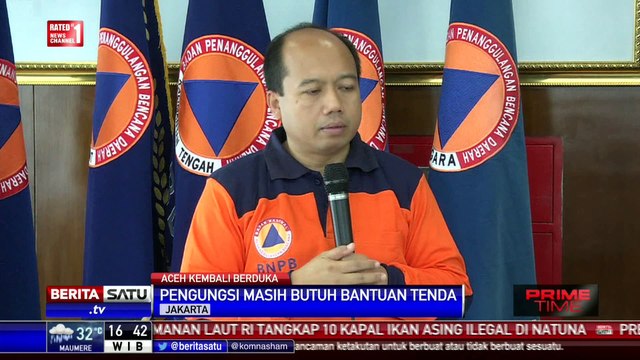 BNPB: Korban Gempa Aceh Sangat Butuh Air Bersih