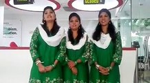 Manwa sisters in Mobilink Office on 14th August Independance Day of Pakistan