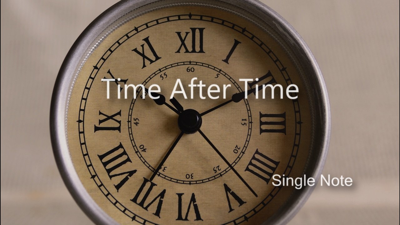 Eva Cassidy - Time After Time (Single Note Cover)