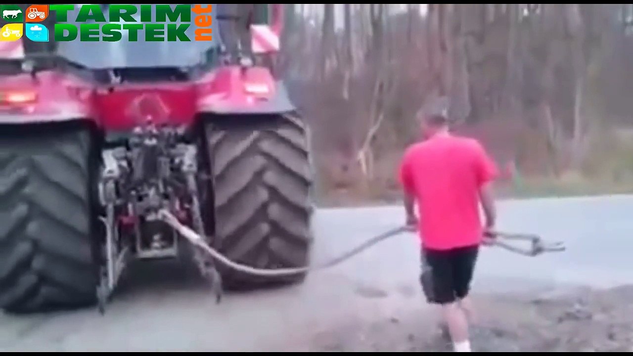 Fendt 936 ile CASE IH Magnum 340 Çekişmesi