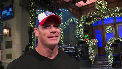 John Cena feels the pressure of hosting "Saturday Night Live"