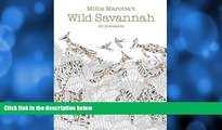 Pre Order Millie Marotta s Wild Savannah (Postcard Box): 50 Postcards (A Millie Marotta Adult