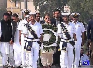 AJK PM visits Quaid's Mausoleum